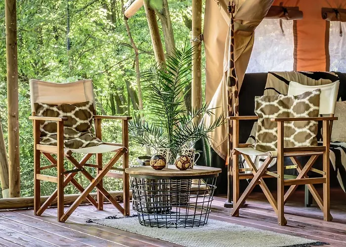 Glamping Safari - Africa House * Zlín