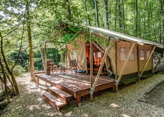 Οργανωμένο κάμπινγκ Glamping Safari - Africa House Zlín